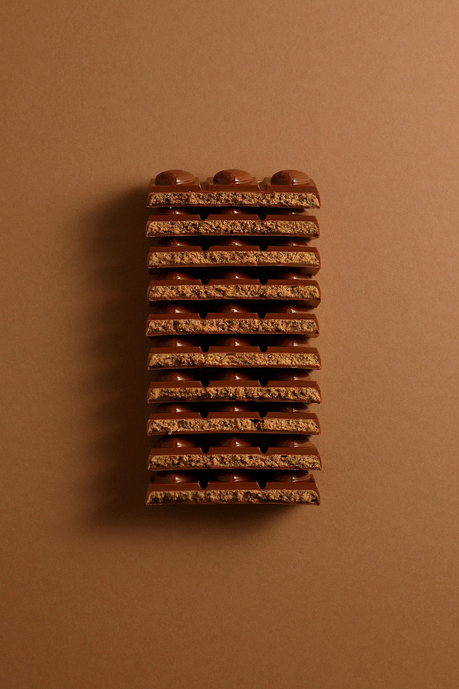 Milk chocolate hazelnut tablet