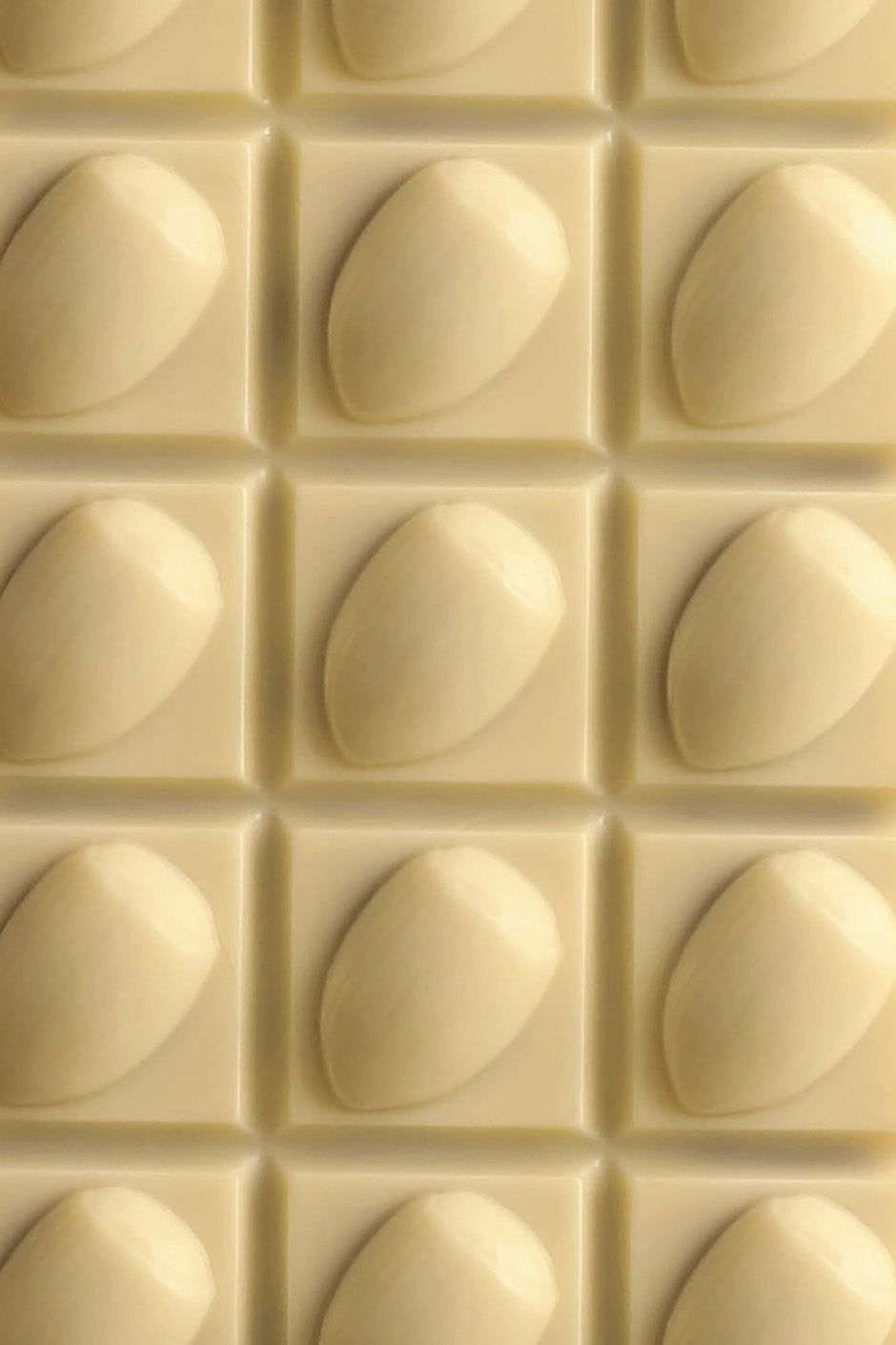White chocolate hazelnut tablet