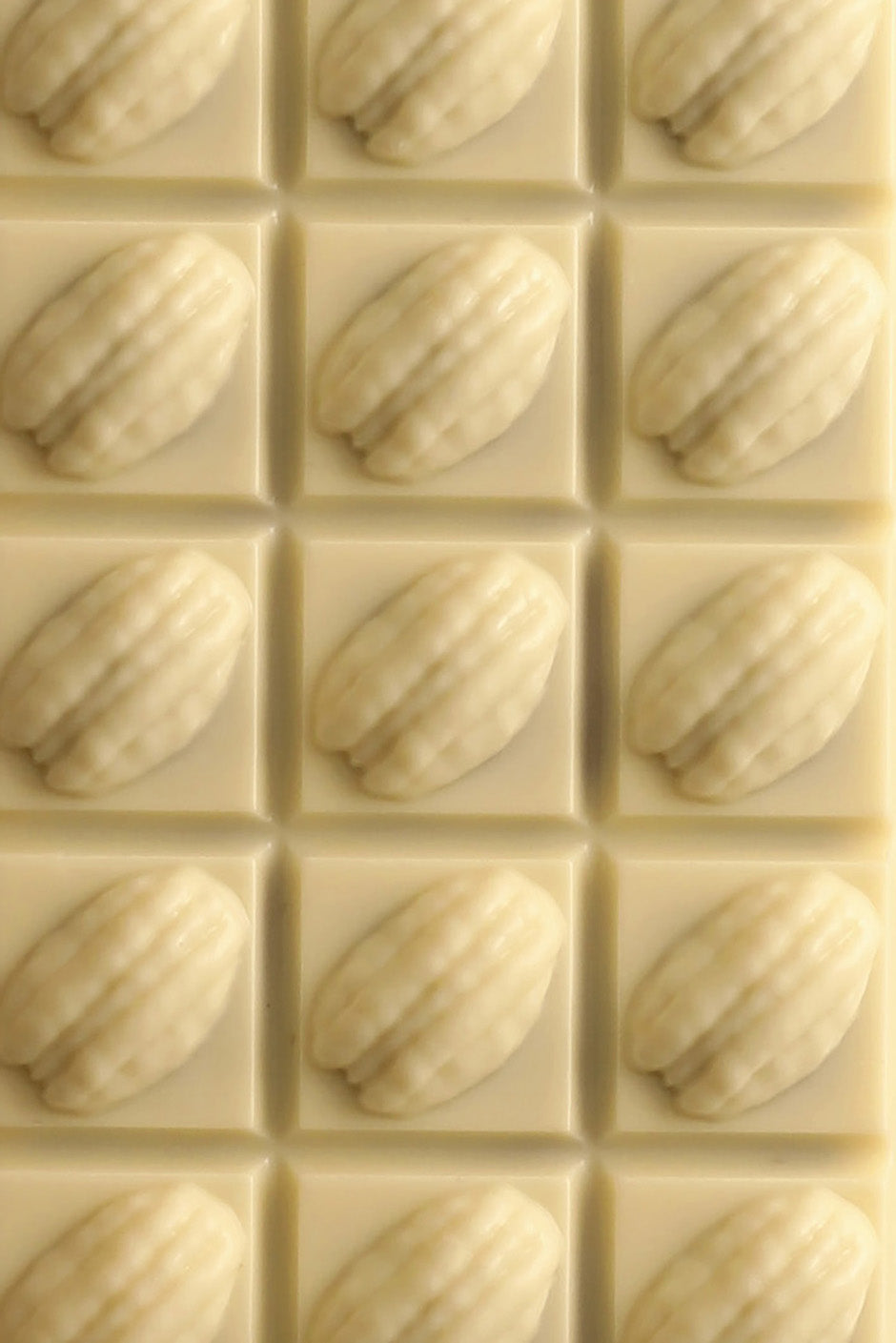 White chocolate pecan tablet