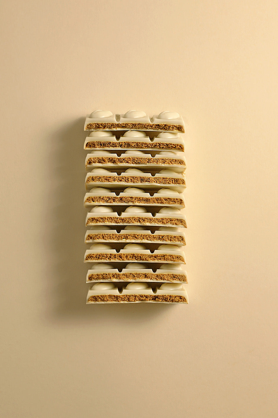 White chocolate pistachio tablet