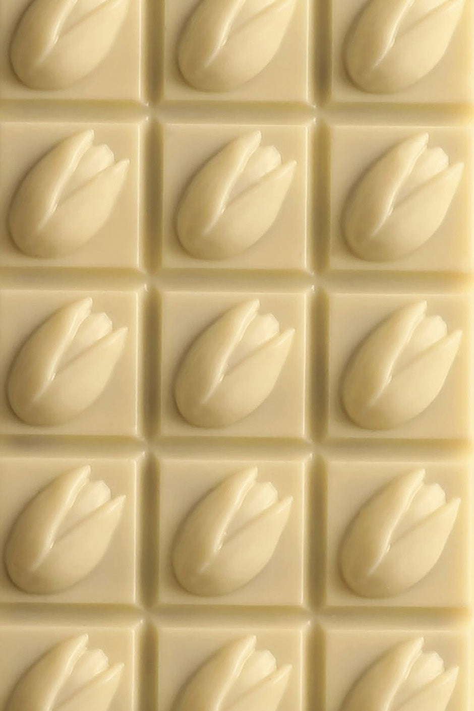 White chocolate pistachio tablet