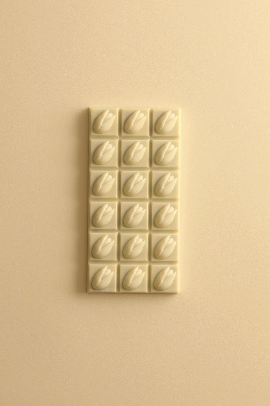 White chocolate pistachio tablet